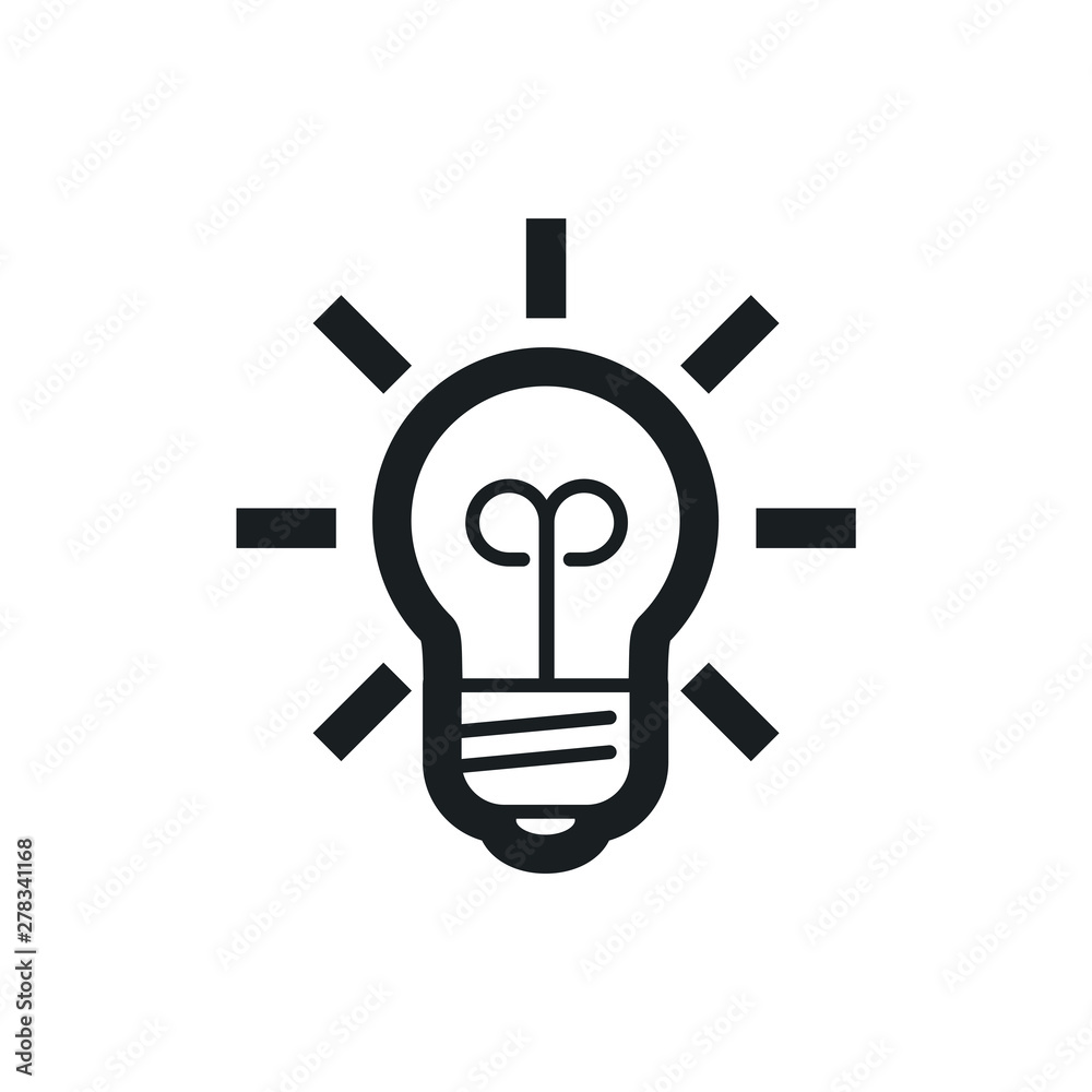 bulb vector icon bulb vector icon