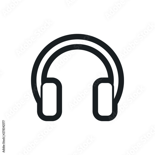 headphones vector icon