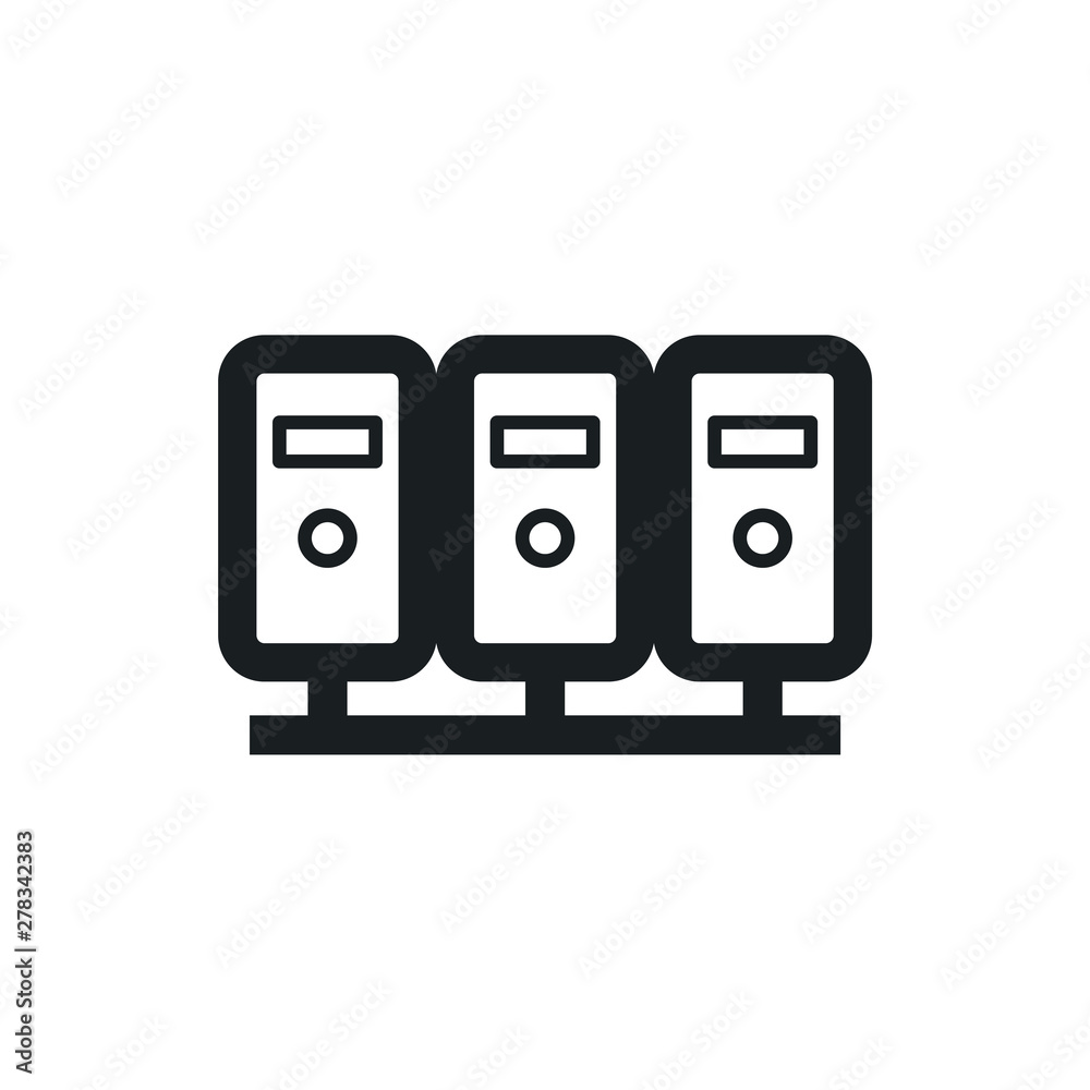 server vector icon server vector icon
