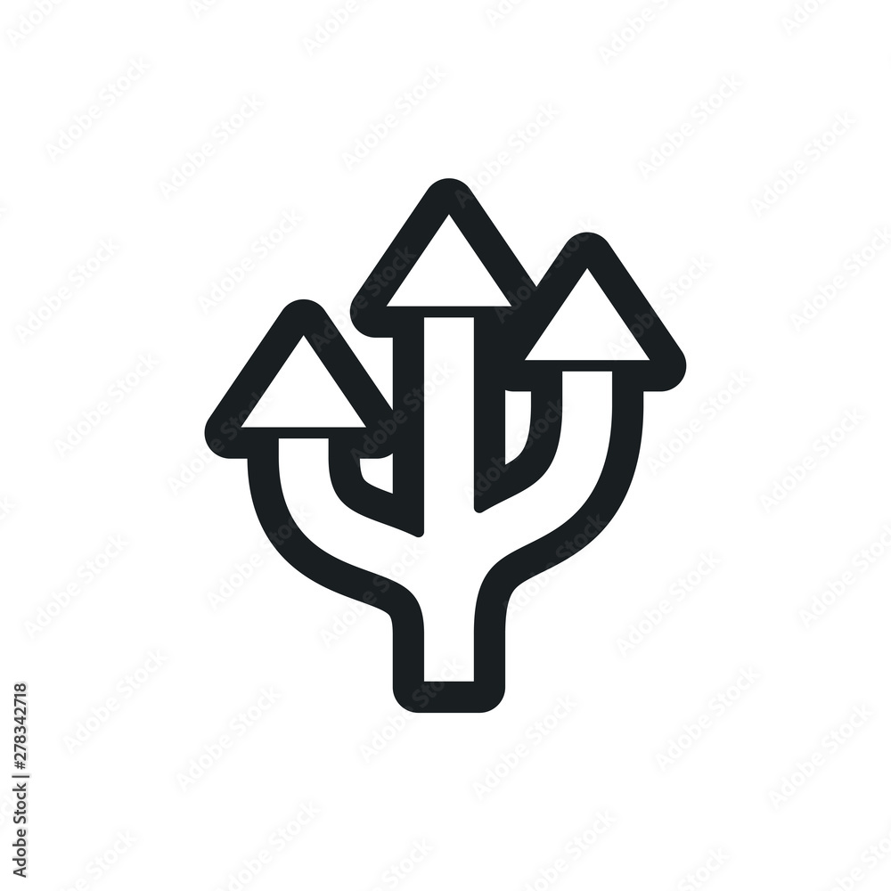 route arrow vector icon route arrow vector icon