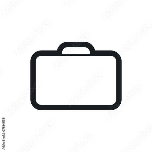 suitcase vector icon