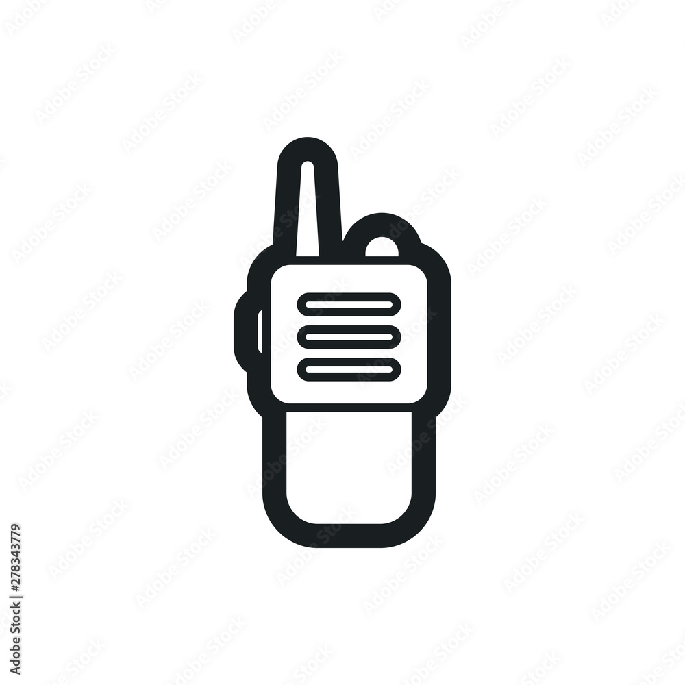 walkie-talkie vector icon walkie-talkie vector icon