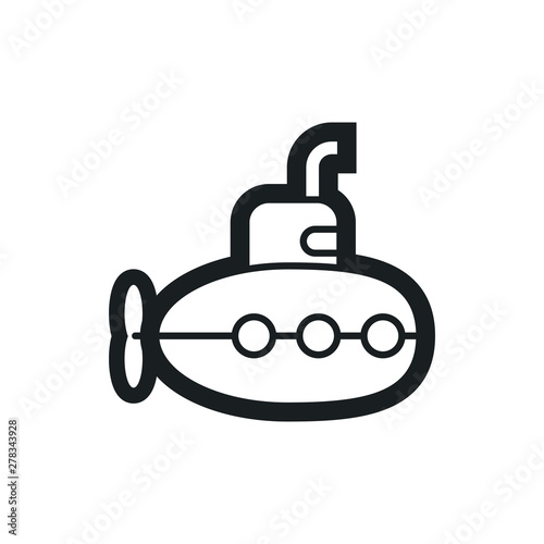 submarine vector icon