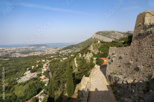 KLIS, CROATIA - JUNY 12, 2019: Near Split the Klis Fortress