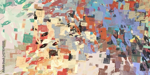Crazy sketch random pattern. Creative chaos and variety structure. Modern art drawing painting. 2d illustration. Digital texture wallpaper. Artistic sketch draw backdrop material. 