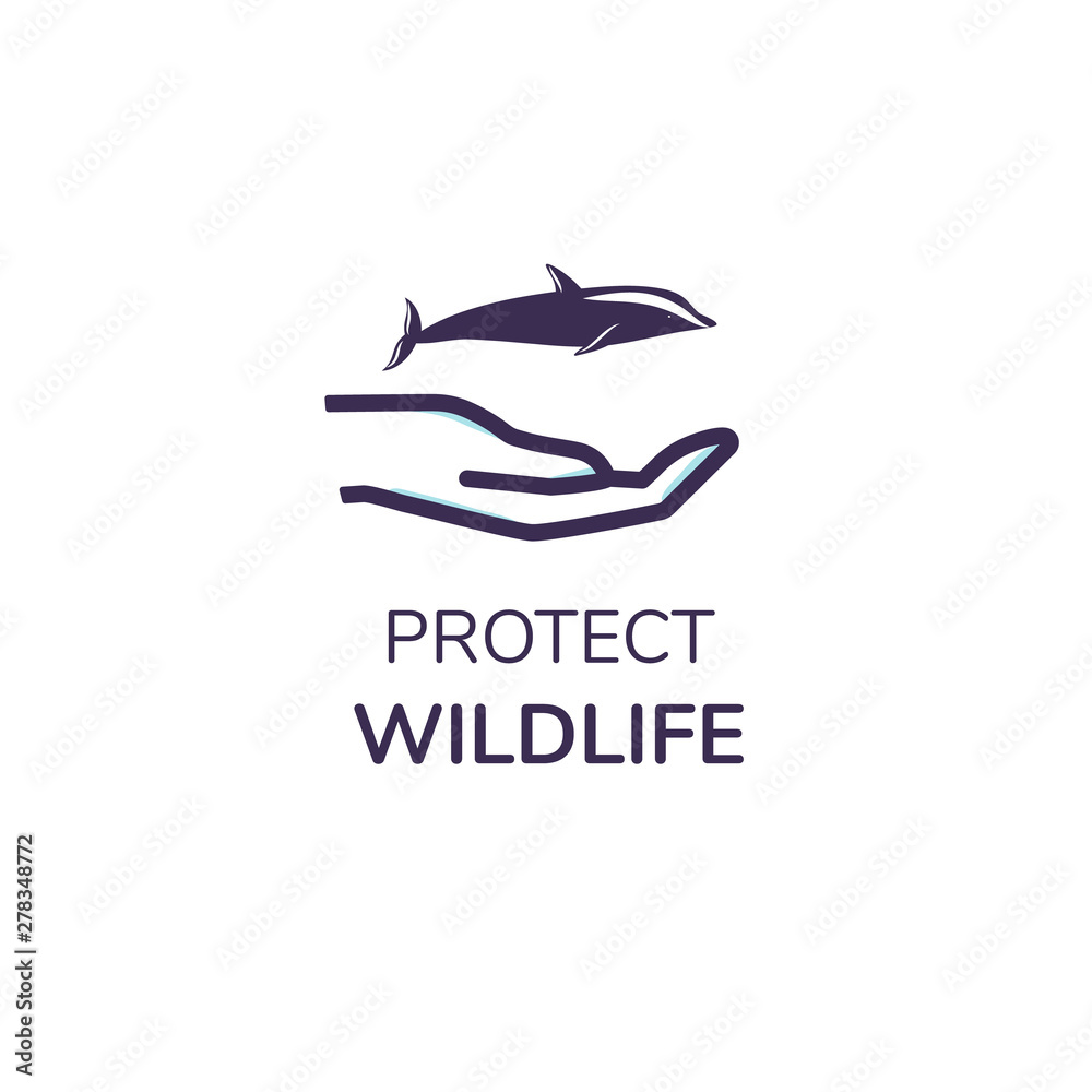 Simple logo with text Simple logo with text