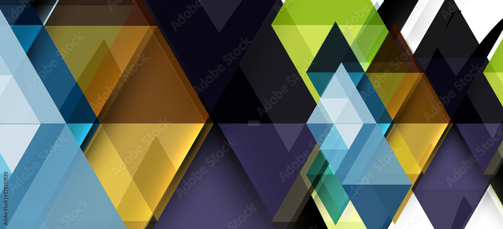 Abstract triangle pattern, colorful backdrop. Presentation template. Modern textured shape. Trendy modern style Abstract triangle pattern, colorful backdrop. Presentation template. Modern textured shape. Trendy modern style