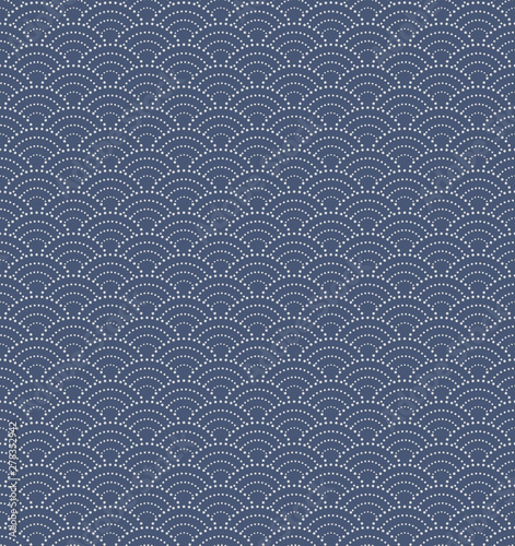 Seamless pattern in japanese style