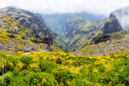 Madeira - Madeira - Wanderung im Zentralgebirge  Grandiose Aussicht