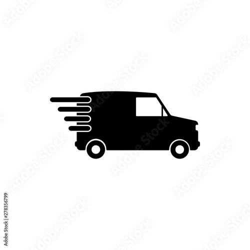 Fast Shipping Delivery Icon Vector Illustration - Vector
