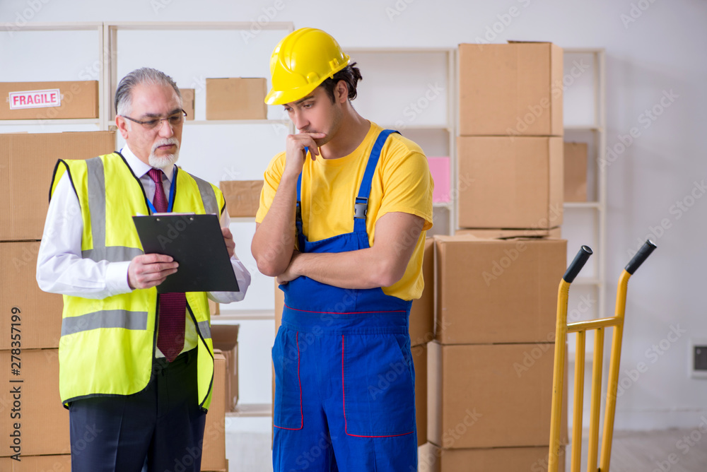 Professional movers doing home relocation Professional movers doing home relocation