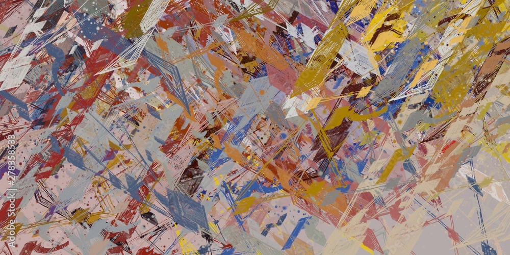 Handmade surreal abstract pattern. Modern artistic canvas. 2d illustration. Texture backdrop painting. Creative chaos structure. Handmade surreal abstract pattern. Modern artistic canvas. 2d illustration. Texture backdrop painting. Creative chaos structure.