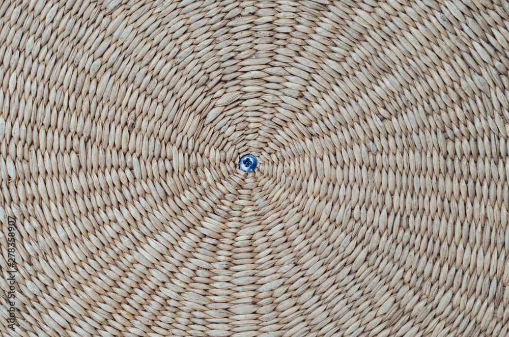 Fototapeta premium round abstract wicker background