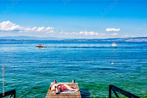 Urlaubsfreuden am Lac Leman bei Evian