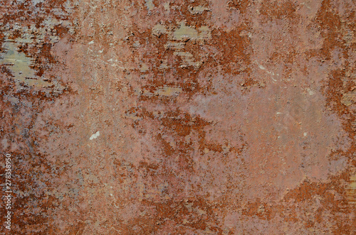 rusty metal wall, abstract background