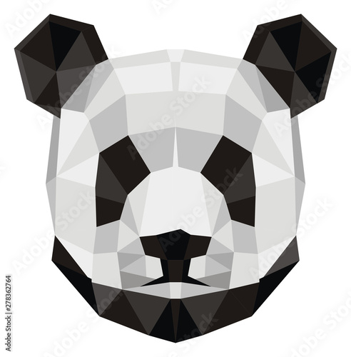 face of panda