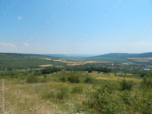 panorama of hills bulgaria