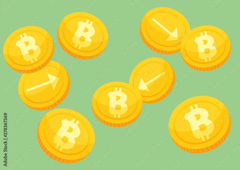 ビットコインのイラスト ビットコインのイラスト
