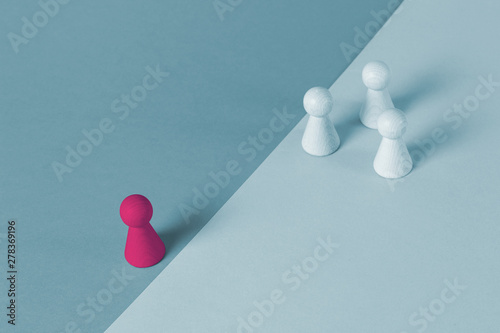 Figure reelationship Difficulties and  mobbing