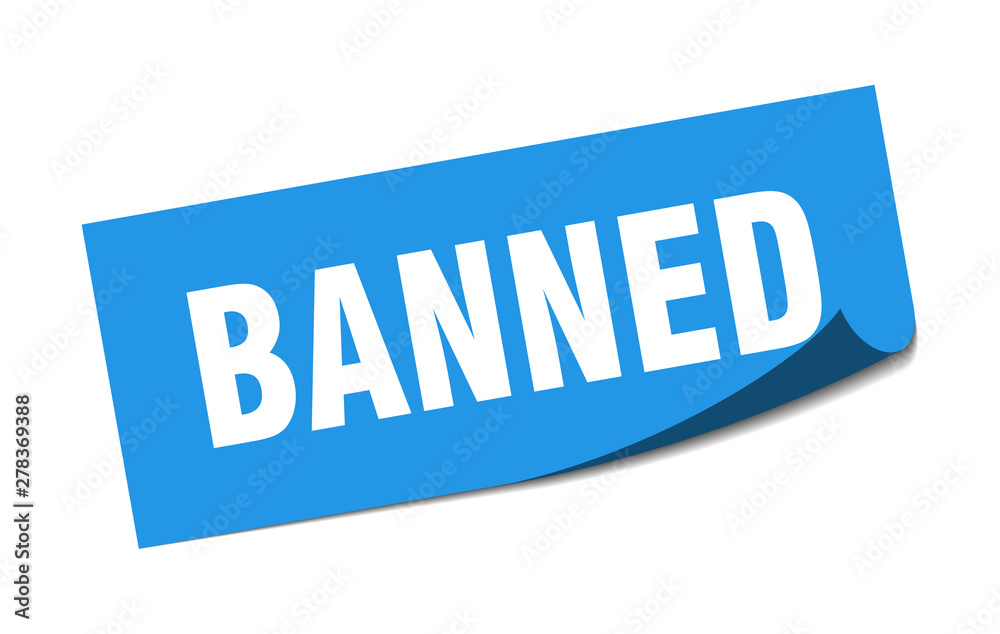 banned sticker. banned square isolated sign. banned banned sticker. banned square isolated sign. banned
