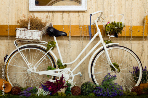 Bicicleta vintage decorativa