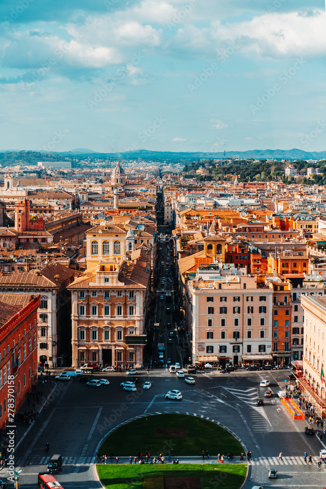 Obraz premium Via del Corso