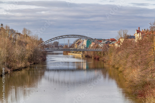 Bamberg at river Regnitz