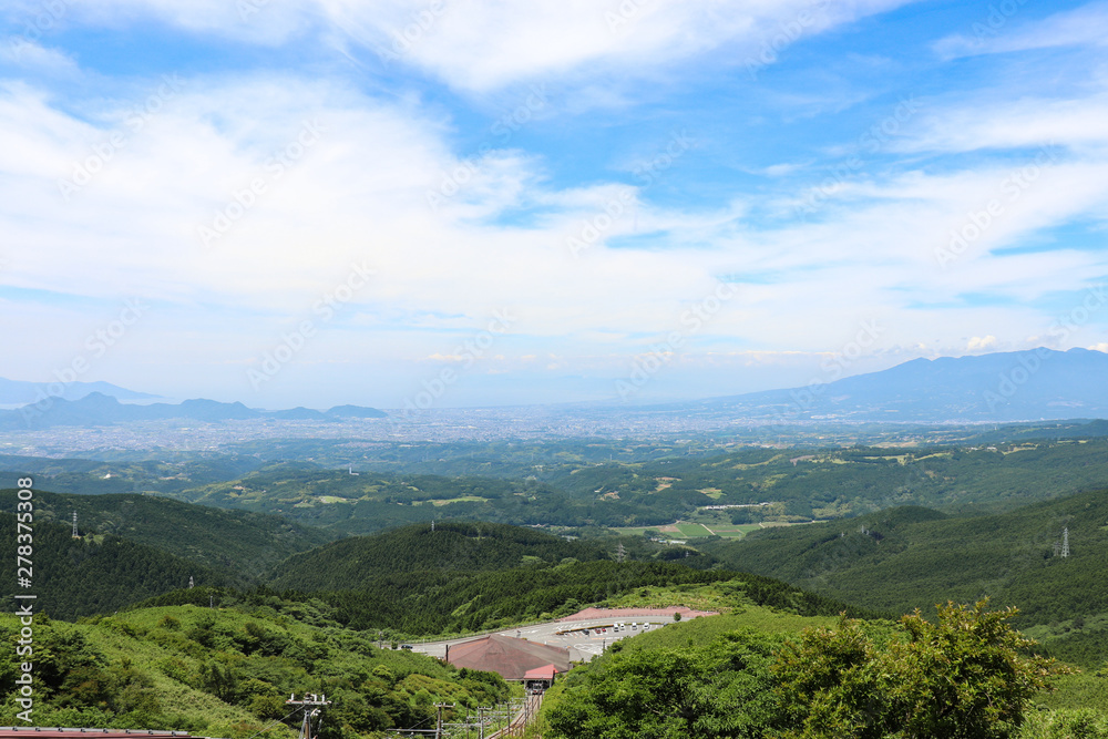 十国峠からの眺望（静岡県函南町）,jikkoku pass,japan