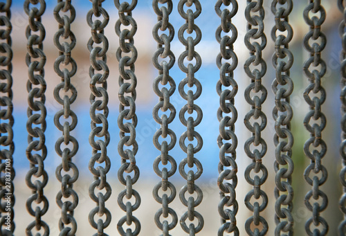 Background the iron chain