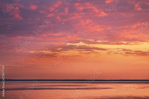 Sunset at Gdansk bay in Jastarnia. Hel Peninsula. Poland © Andrey Shevchenko
