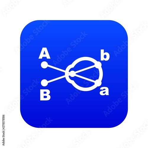 Hyperopia icon. Simple illustration of hyperopia vector icon for web