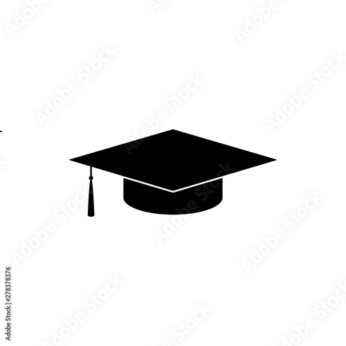 Wallpaper Mural Graduation Cap Icon Vector Illustration - Vector Torontodigital.ca
