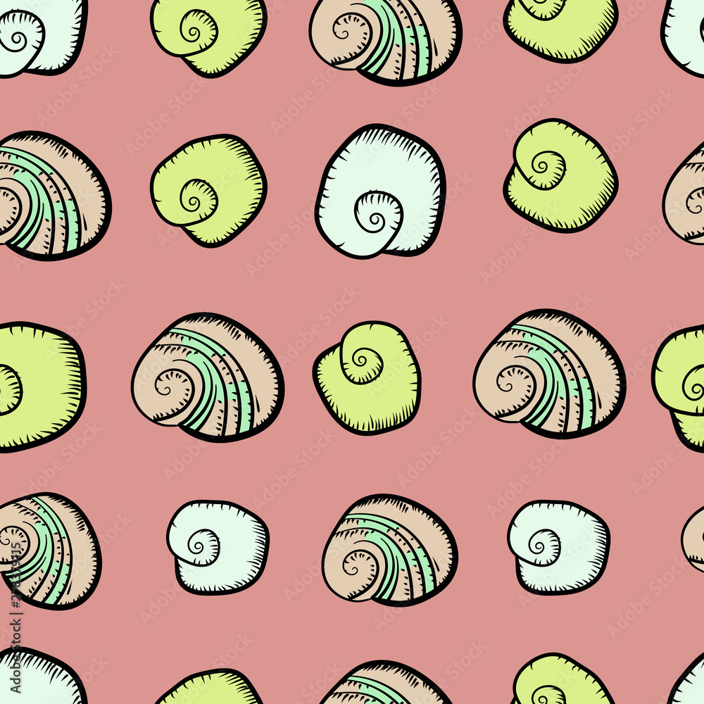 Sea shells on background for any purpose. Perfect for invitations, greeting cards, posters, prints, banners, flyers etc. - Vector Sea shells on background for any purpose. Perfect for invitations, greeting cards, posters, prints, banners, flyers etc. - Vector