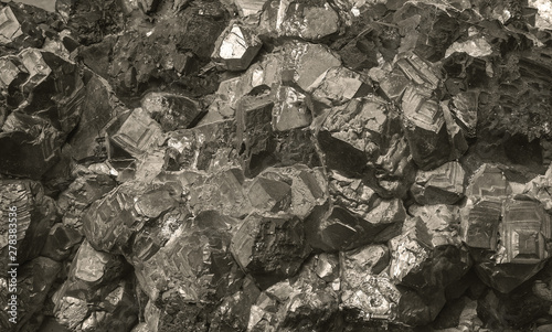 the Magnetite (iron ore, ironstone) photo