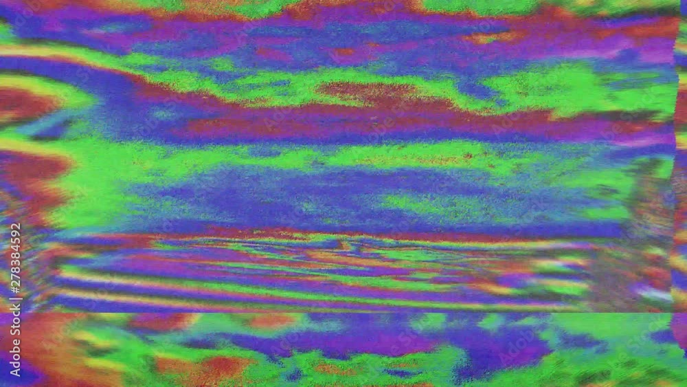 Abstract glitch imitation flare holographic background. 