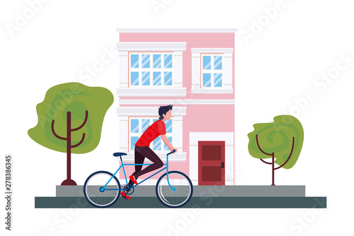 people riding bicycle activity image