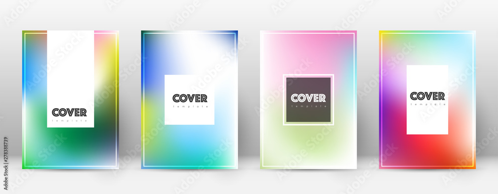 Flyer layout. Hipster actual template for Brochure