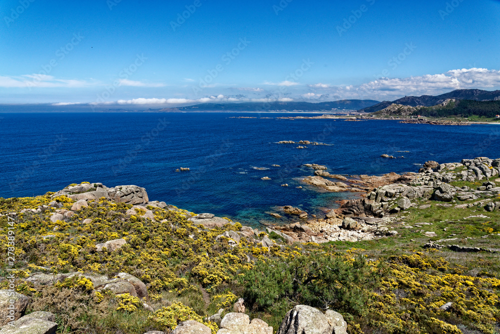 Küste und landschaft in Galicien