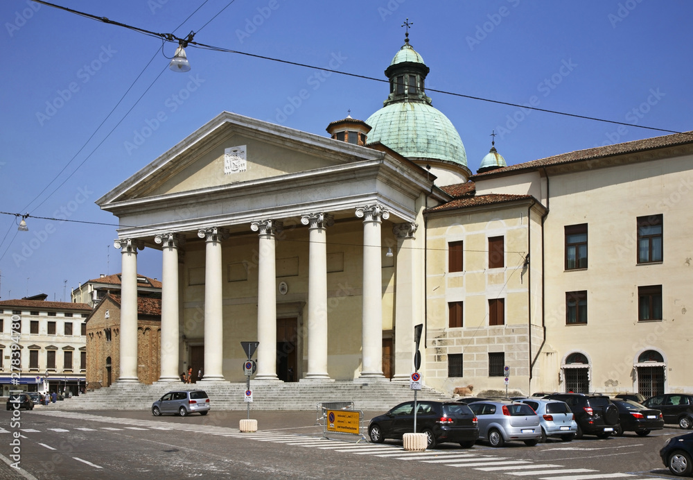 Cathedral in Treviso. Veneto region. Italy