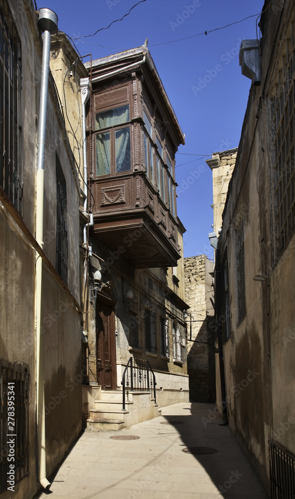 Fototapeta premium Old town in Baku. Azerbaijan