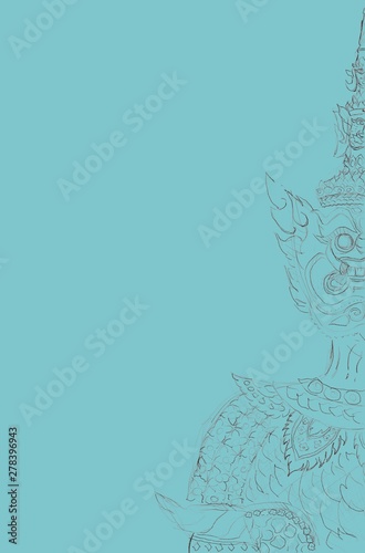 abstract background wallpaper paint color Gaian Blue 