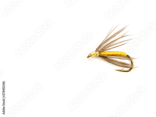 Snipe & Yellow Spider Wet Trout Fly fishing fly