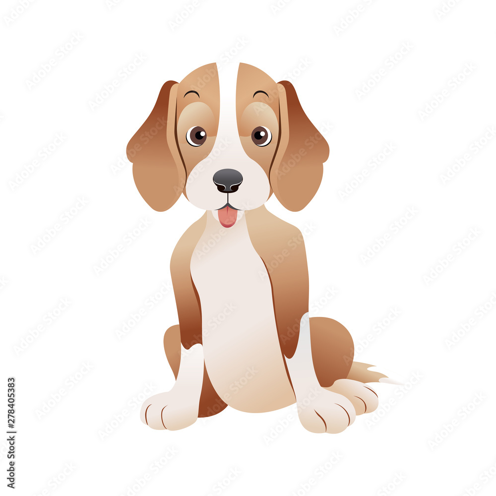 FoxHound Dog Sitting FoxHound Dog Sitting