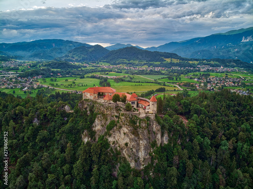 Castle, Lake Bled, Slovenia © Robcsee