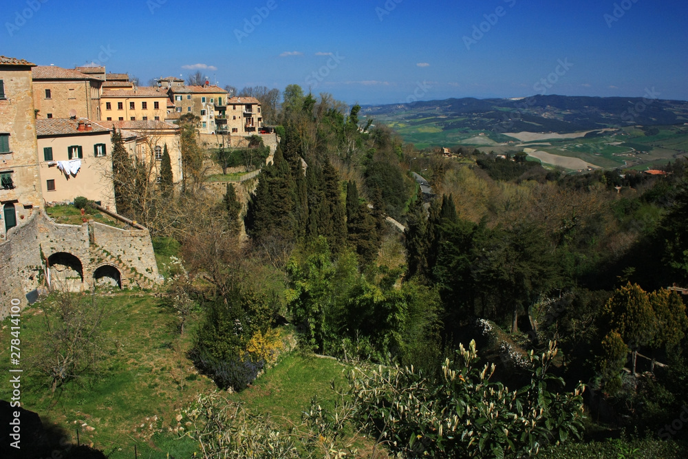 Surroundings of the ancient city of Volterra, Italy