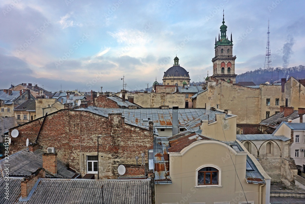 Skyline Lviv Ukraine