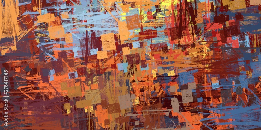 Handmade surreal abstract pattern. Modern artistic canvas. 2d illustration. Texture backdrop painting. Handmade surreal abstract pattern. Modern artistic canvas. 2d illustration. Texture backdrop painting.