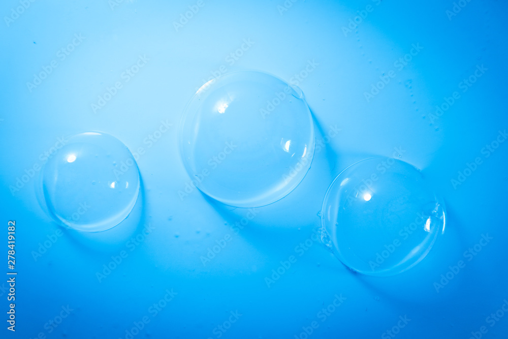 Beautiful abstract close up color white and blue soap bubbles background and wallpaper Beautiful abstract close up color white and blue soap bubbles background and wallpaper