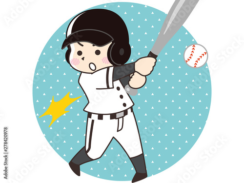 野球選手の男性