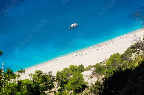 Egremni beach, Lefkada, Greece photo